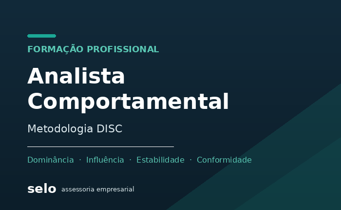 Formação em Analista Comportamental (Metodologia DISC)